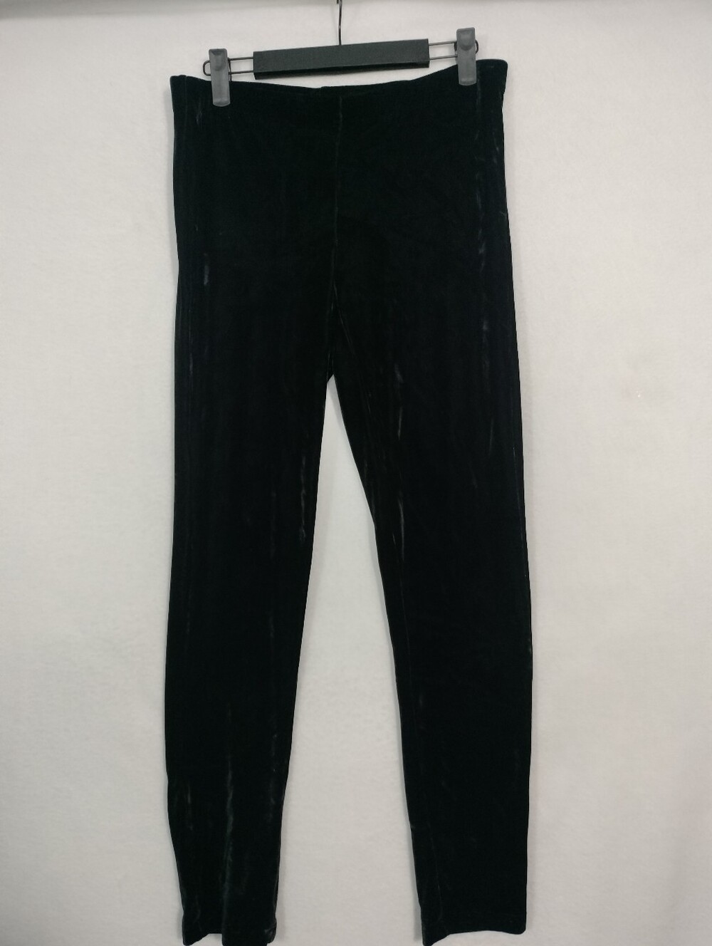 Paula DeanBlack Velvet Stretch Leggings